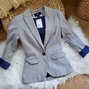 H&M grey women's blazer